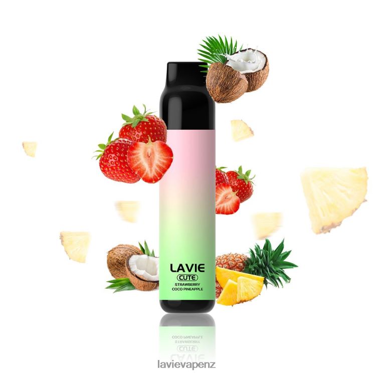 LAVIE BAR 3000 Puffs Strawberry Coco Apple - D884D6291 Lavie Vape Wellington