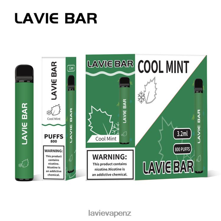 LAVIE BAR 800 Puffs Cool Mint - D884D6311 Lavie Puffs
