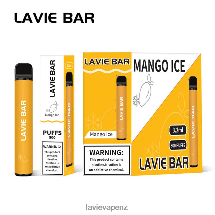 LAVIE BAR 800 Puffs Mango Ice - D884D6309 Lavie Vape Shop