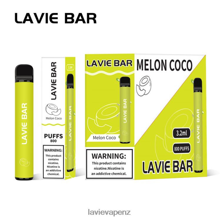 LAVIE BAR 800 Puffs Melon Coco - D884D6315 Lavie Vape Wellington