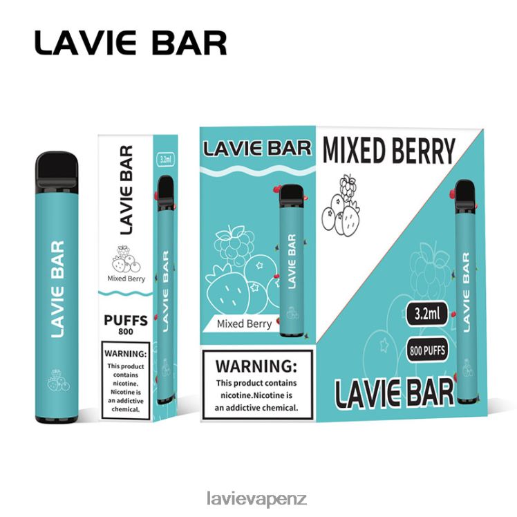 LAVIE BAR 800 Puffs Mixed Berries - D884D6316 Lavie Vape Review