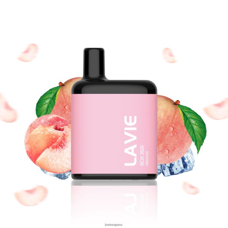 LAVIE BOX 3500 Puffs Peach Ice - D884D6209 Lavie Vape Price