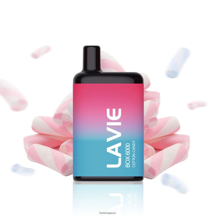 LAVIE BOX 6000 Puffs Cotton Candy - D884D6206 Lavie Disposable Vape