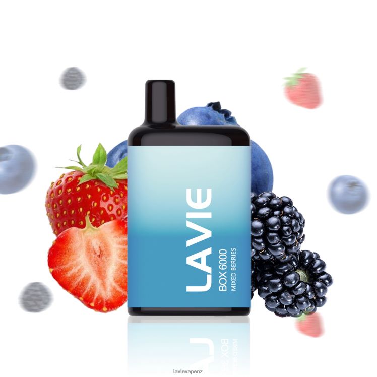 LAVIE BOX 6000 Puffs Mixed Berries - D884D6203 Lavie Vape Wellington