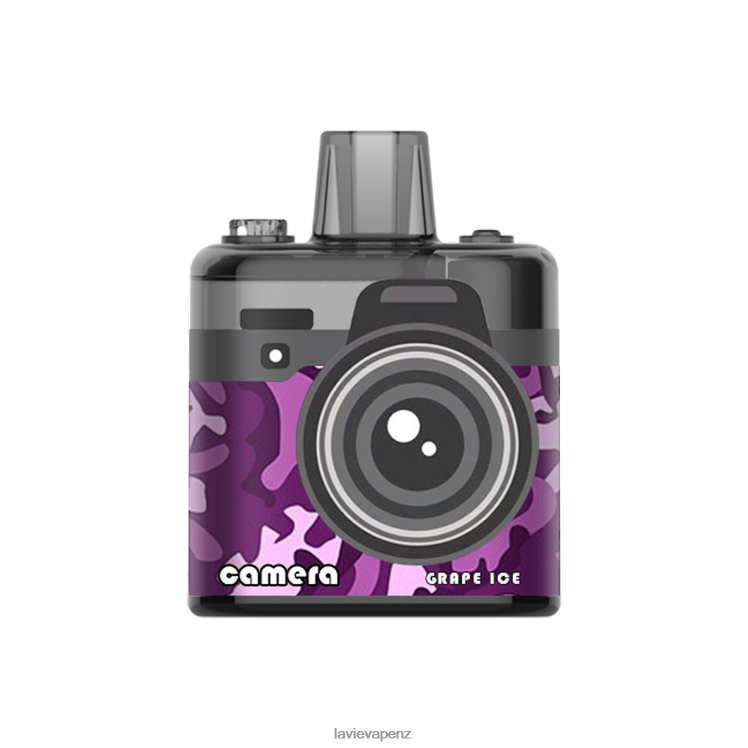 LAVIE Camera 8000 Puffs Grape Ice - D884D6172 Lavie Vape Review