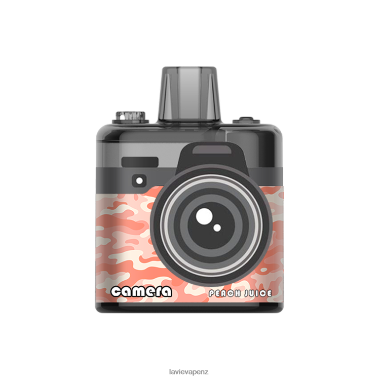 LAVIE Camera 8000 Puffs Peach Juice - D884D6174 Lavie Disposable Vape