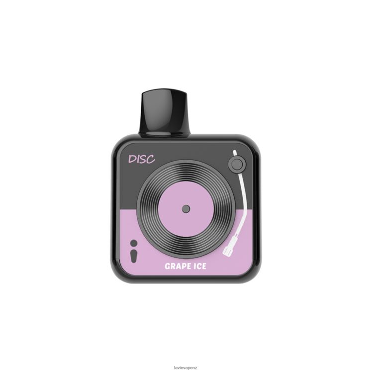 LAVIE DISC 10000 Puffs Grape Ice - D884D6162 Lavie Vape NZ