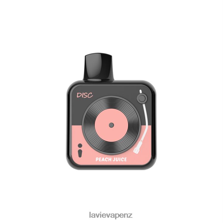 LAVIE DISC 10000 Puffs Peach Juice - D884D6163 Lavie Vape Wellington