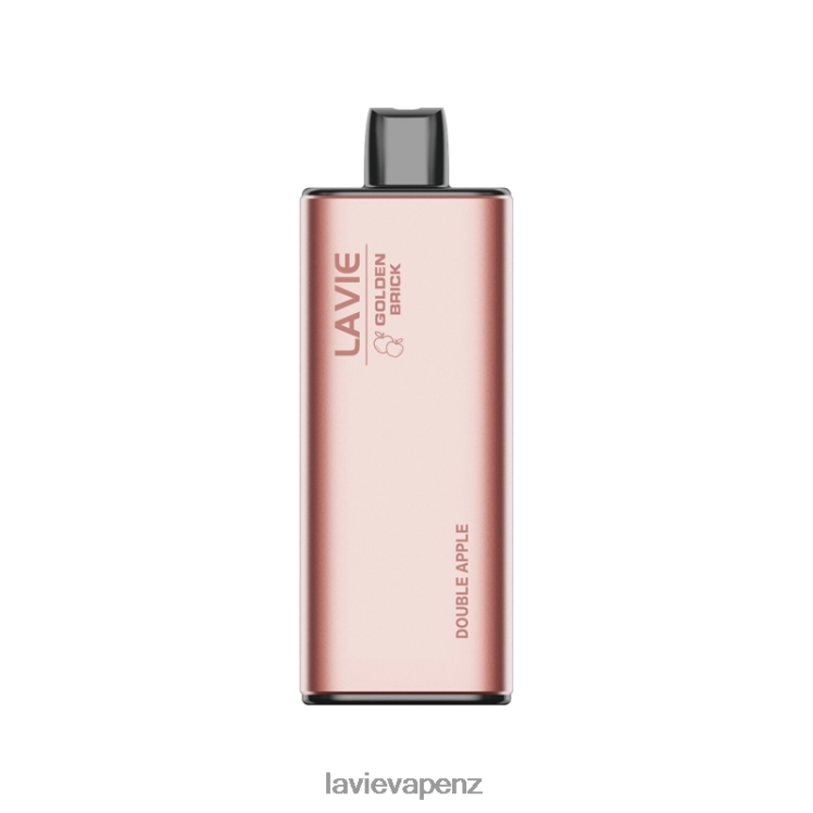 LAVIE GOLDEN BRICK 10000 Puffs Double Apple - D884D658 Lavie Vape NZ