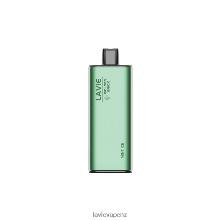 LAVIE GOLDEN BRICK 10000 Puffs Mint Ice - D884D662 Lavie Disposable Vape