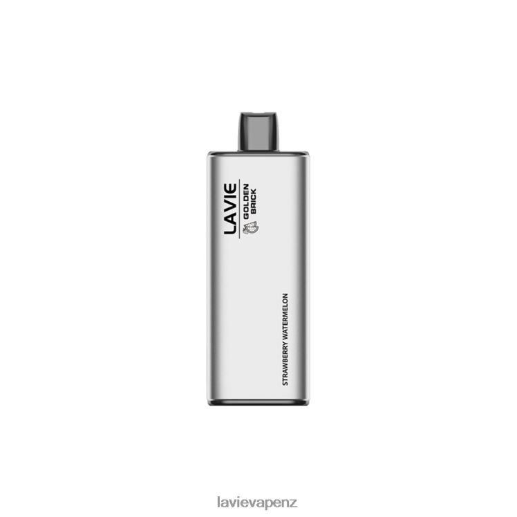 LAVIE GOLDEN BRICK 10000 Puffs Strawberry Watermelon - D884D666 Lavie Vape NZ