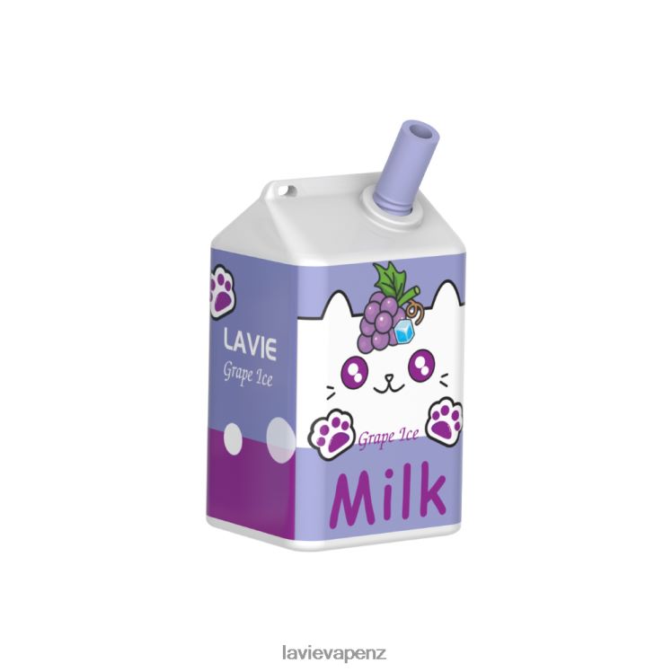 LAVIE MILK 7000 Puffs Grape Ice - D884D6186 Lavie Vape NZ