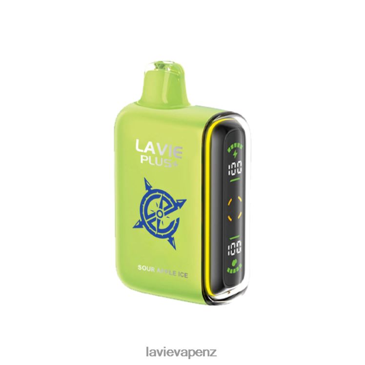 LAVIE PLUS 15000 Puffs Sour Apple Ice - D884D6100 Lavie Vape Review