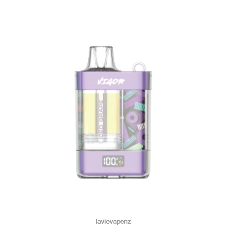 LAVIE VIGOR 15000 Puffs Iced Grape - D884D68 Lavie E Cigarette