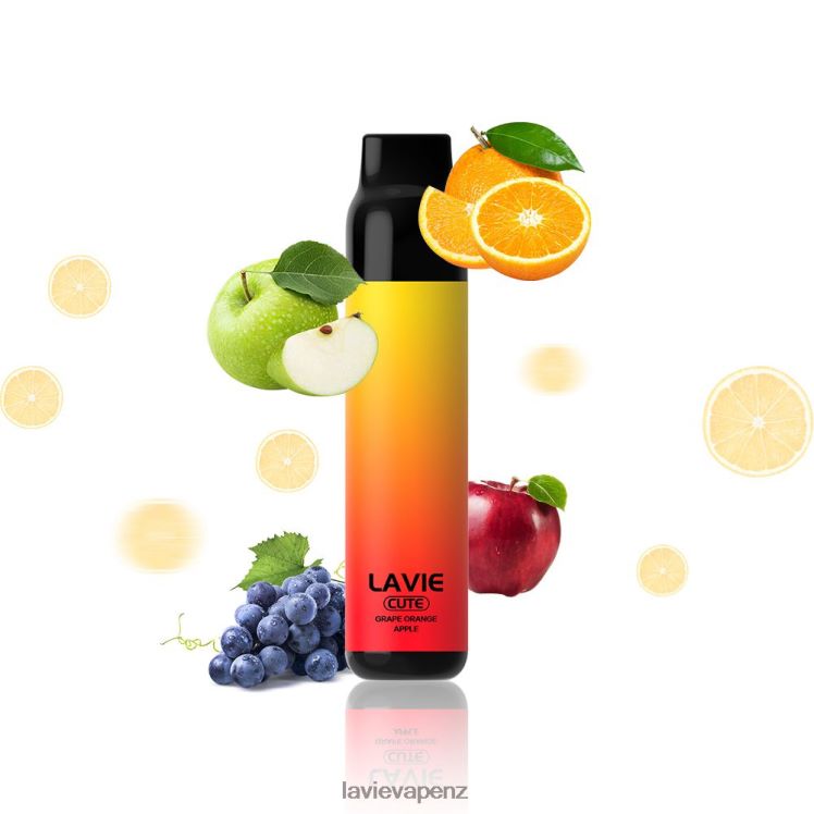 LAVIE BAR 3000 Puffs Grape Orange Apple - D884D6288 Lavie E Cigarette