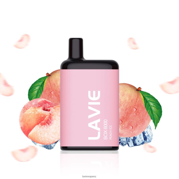 LAVIE BOX 6000 Puffs Peach Ice - D884D6200 Lavie E Cigarette