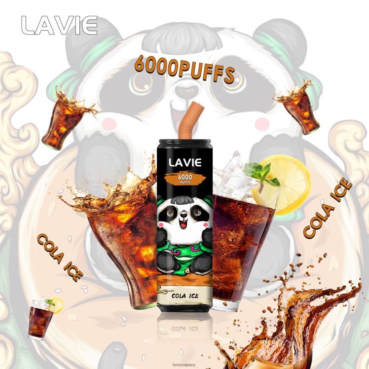 LAVIE Coke BAR 6000 Puffs Cola Ice - D884D6276 Lavie Vape Review