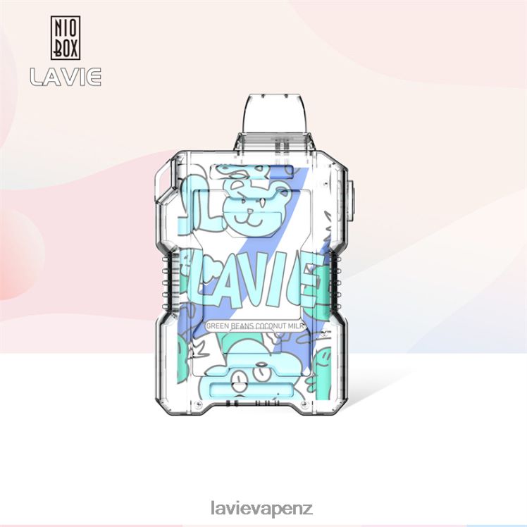 LAVIE NIO BOX 9000 Puffs Green Beans Coconut Milk - D884D6188 Lavie Vape Review