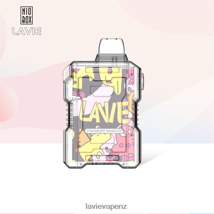 LAVIE NIO BOX 9000 Puffs Strawberry Mango Ice - D884D6190 Lavie Disposable Vape
